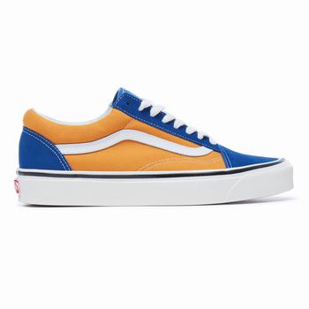 Férfi Vans Anaheim Factory Old Skool 36 Tornacipő VA6093825 Kék Arany